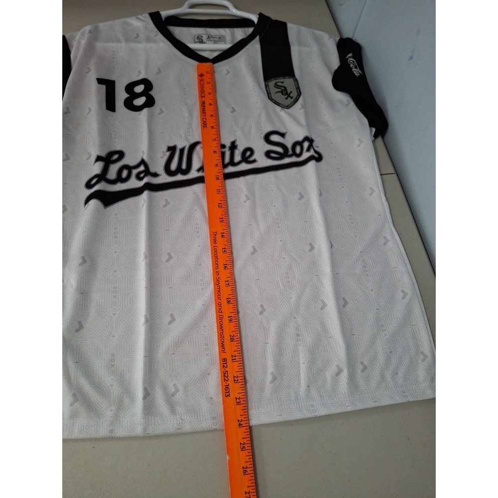 LOS‎ WHITE SOX Baseball CHICAGO SGA 5/5/18 XL Soccer JERSEY FUTBOL SHIRT - Picture 7 of 8